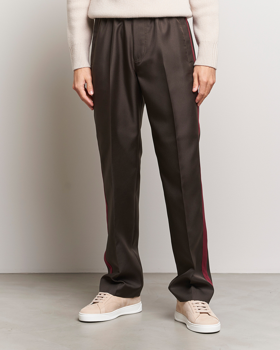 Men | Trousers | Lanvin | Track Pants Espresso