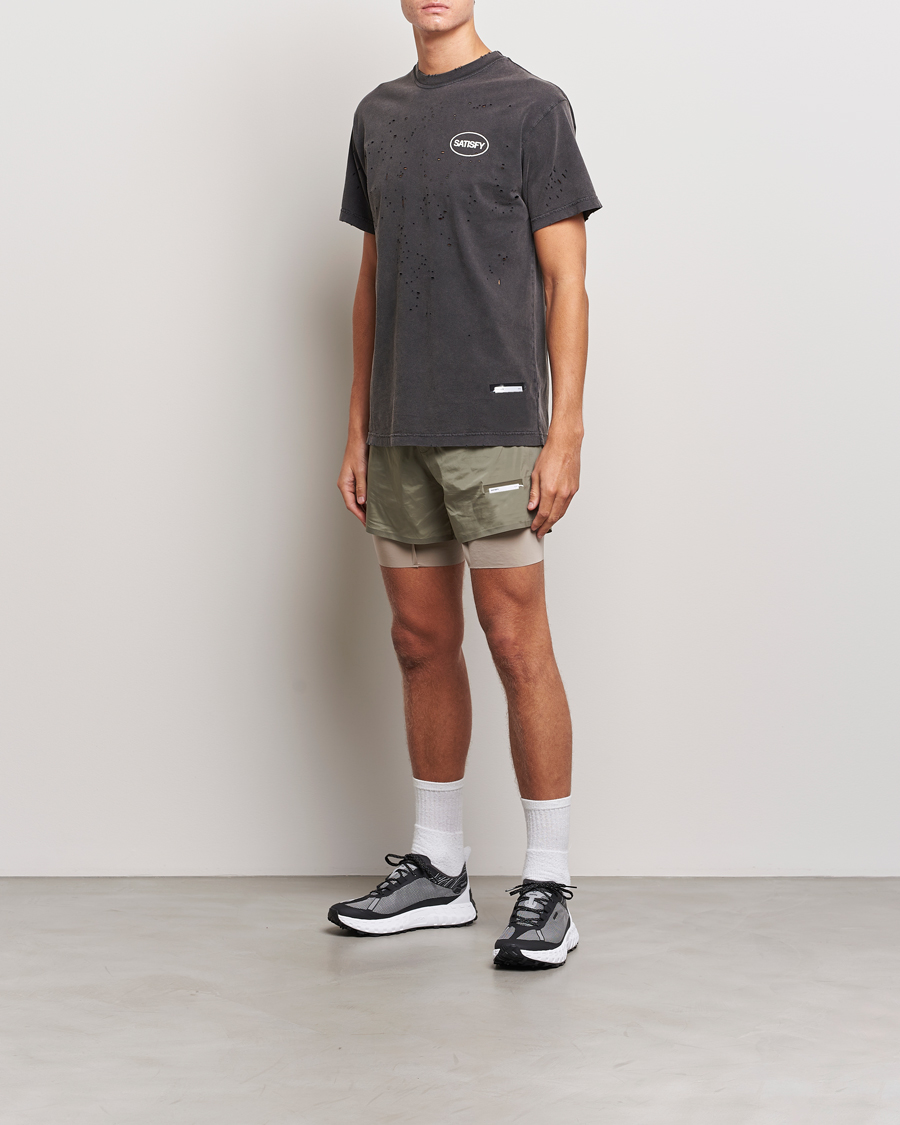 Men | T-Shirts | Satisfy | MothTech T-Shirt Aged Black