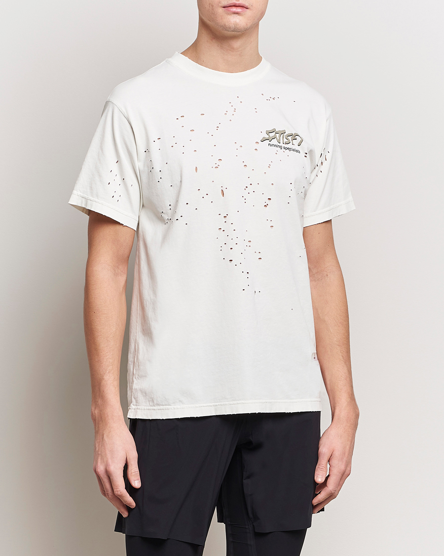 Men | T-Shirts | Satisfy | MothTech T-Shirt Off White