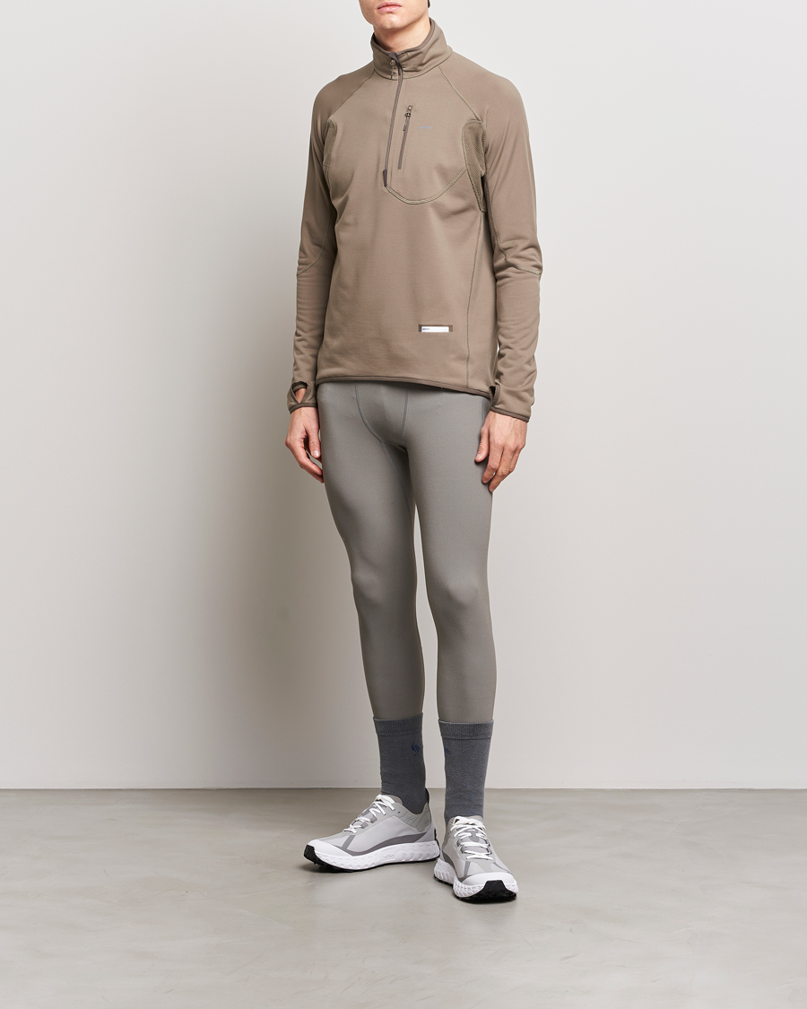Men | Trousers | Satisfy | CoffeeThermal Tights Dark Natural