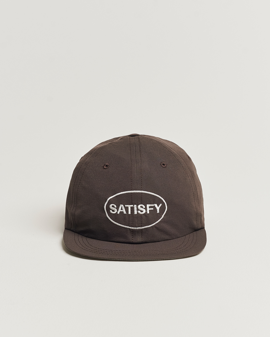 Men | Satisfy PeaceShell Running Cap Brown | Satisfy | PeaceShell Running Cap Brown