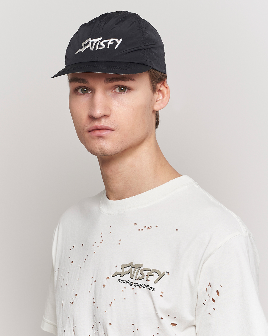 Satisfy FliteSilk Running Cap Black at CareOfCarl.com