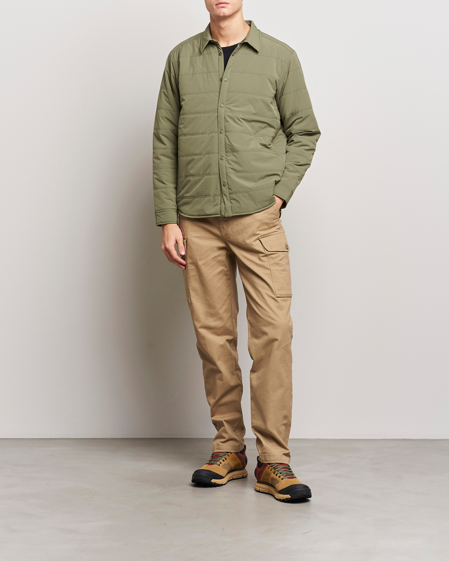 Men | Coats & Jackets | Snow Peak | Flexible Insulated Shirt Olive