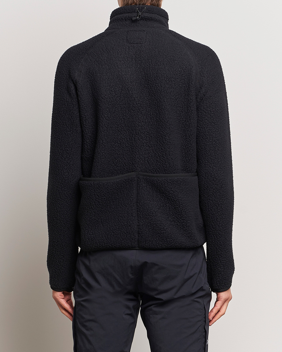 Men | Sweaters & Knitwear | Snow Peak | Thermal Boa Fleece Jacket Black