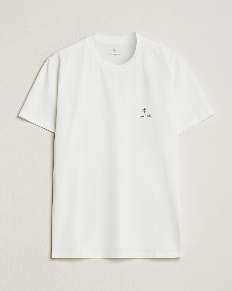 Men |  | Snow Peak | Logo T-Shirt White
