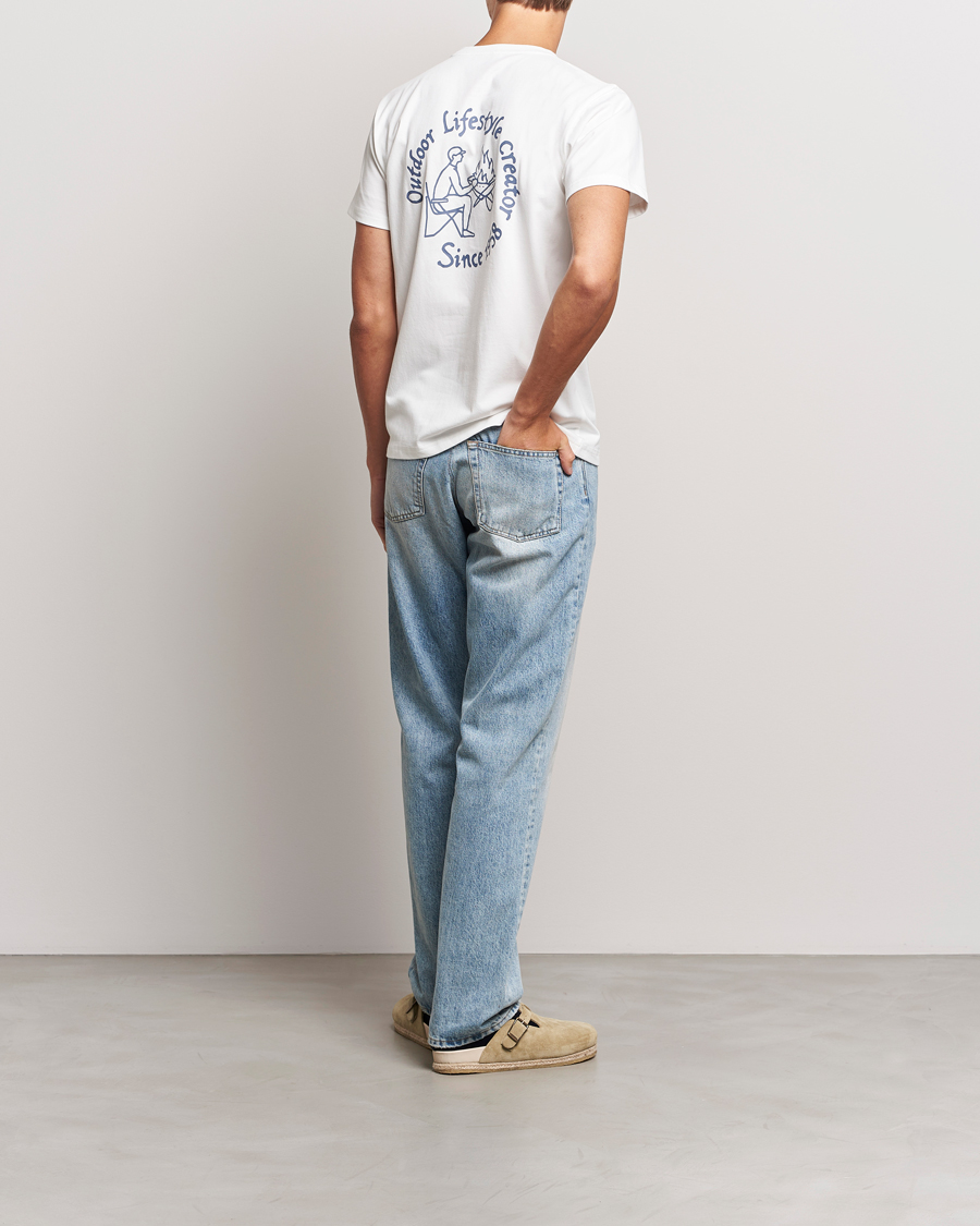 Men | T-Shirts | Snow Peak | Camping Club T-Shirt White