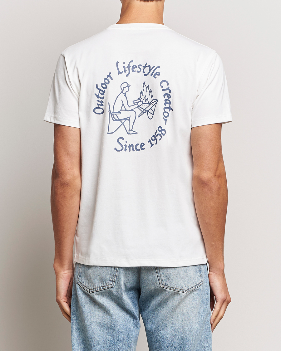 Men | T-Shirts | Snow Peak | Camping Club T-Shirt White