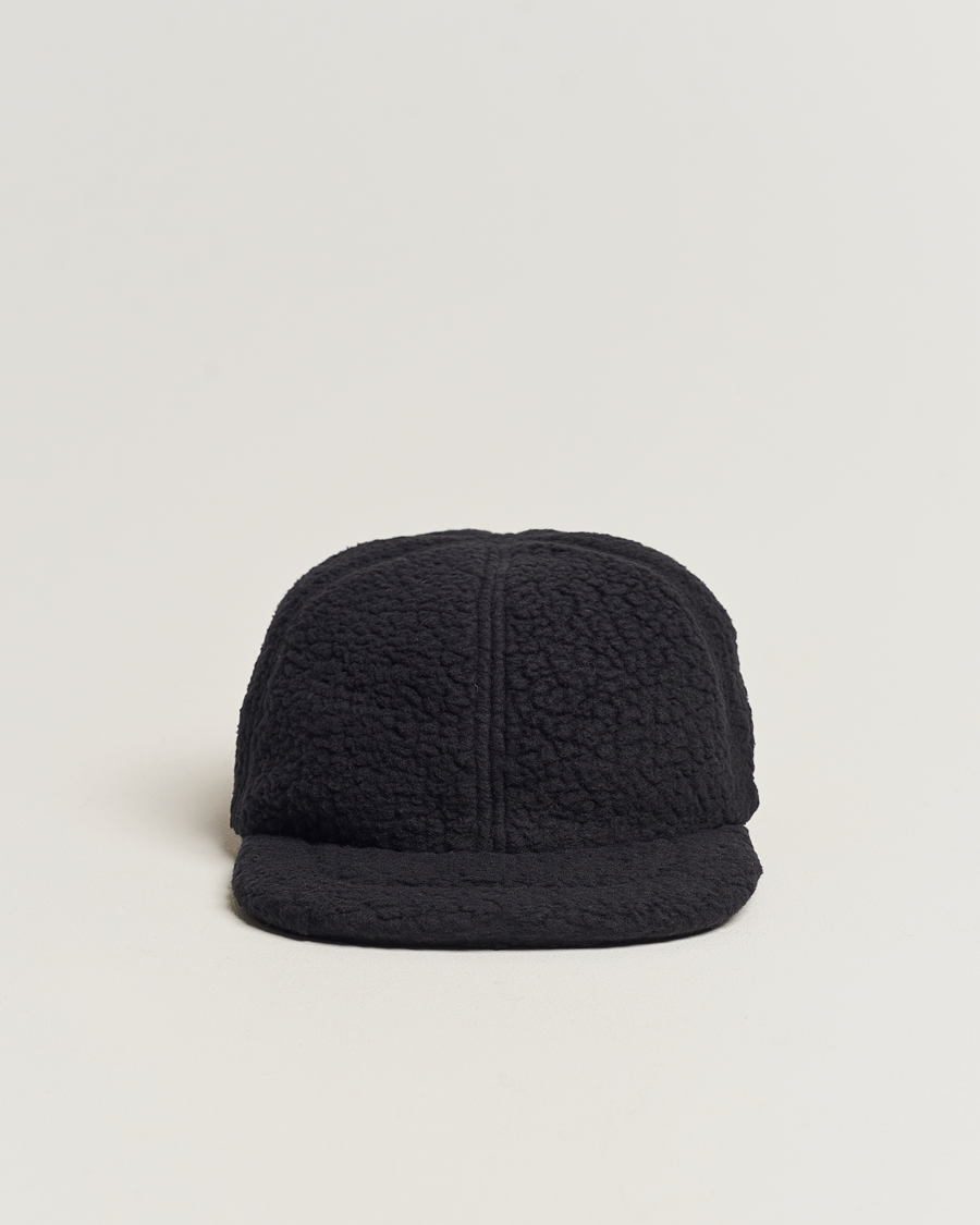 Men | Snow Peak Thermal Boa Fleece Cap Black | Snow Peak | Thermal Boa Fleece Cap Black