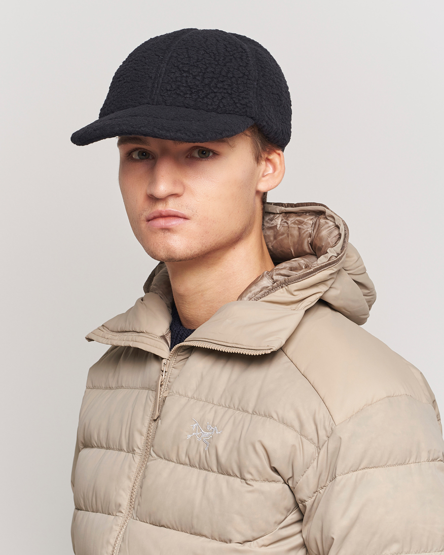 Men | Snow Peak Thermal Boa Fleece Cap Black | Snow Peak | Thermal Boa Fleece Cap Black