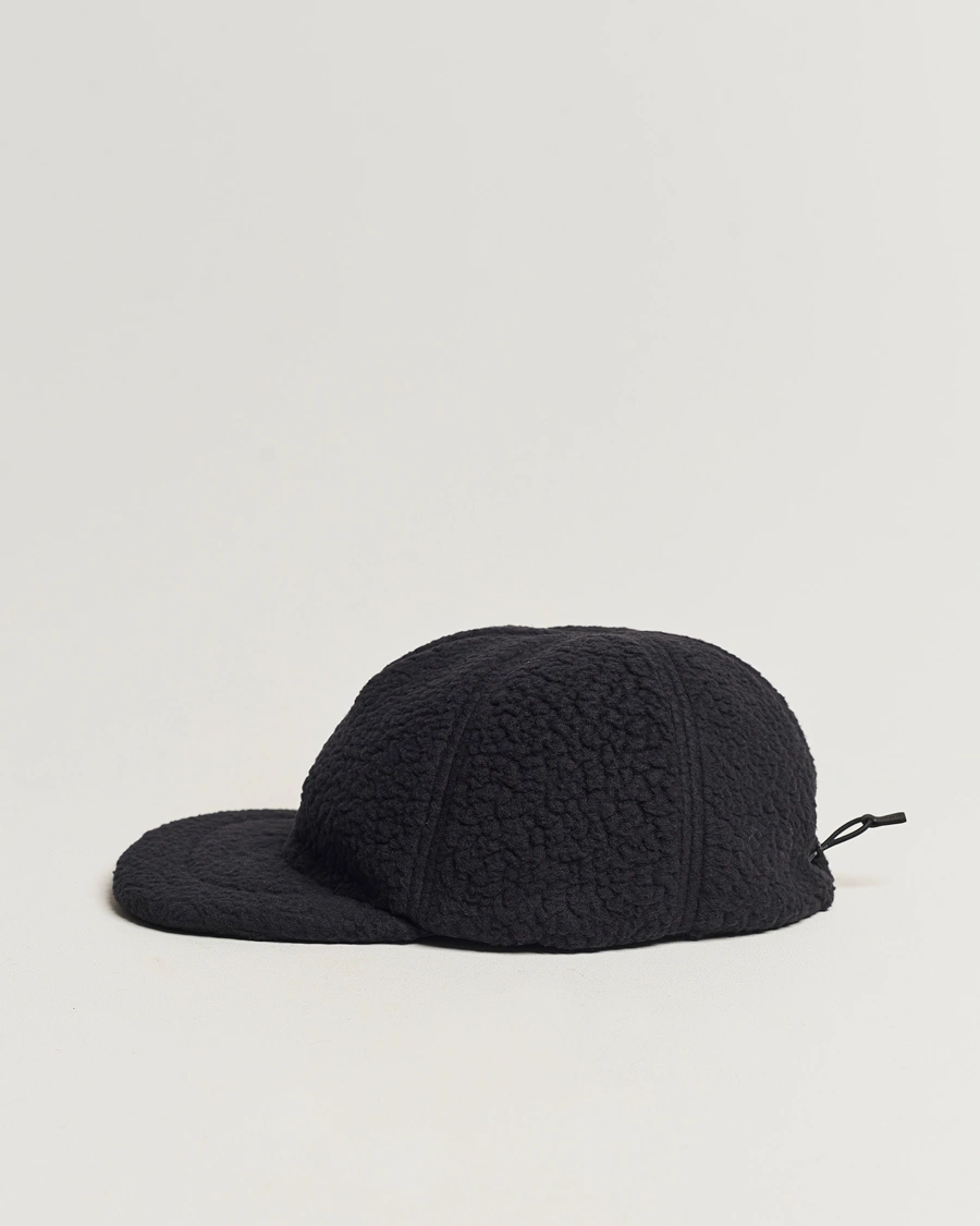 Men | Snow Peak Thermal Boa Fleece Cap Black | Snow Peak | Thermal Boa Fleece Cap Black