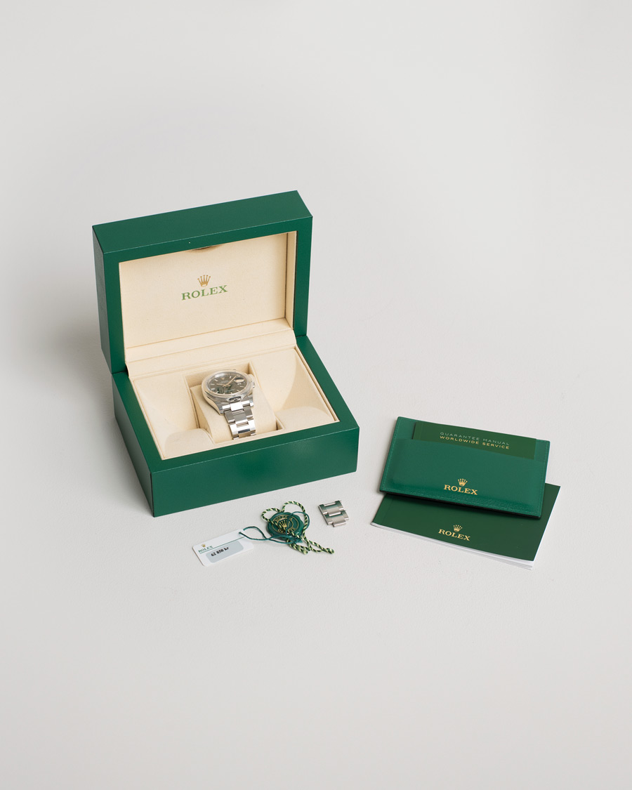 Men | Rolex Pre-Owned Datejust 116200 Oyster Perpetual Steel Black Steel Blue | Rolex Pre-Owned | Datejust 116200 Oyster Perpetual Steel Black Steel Blue