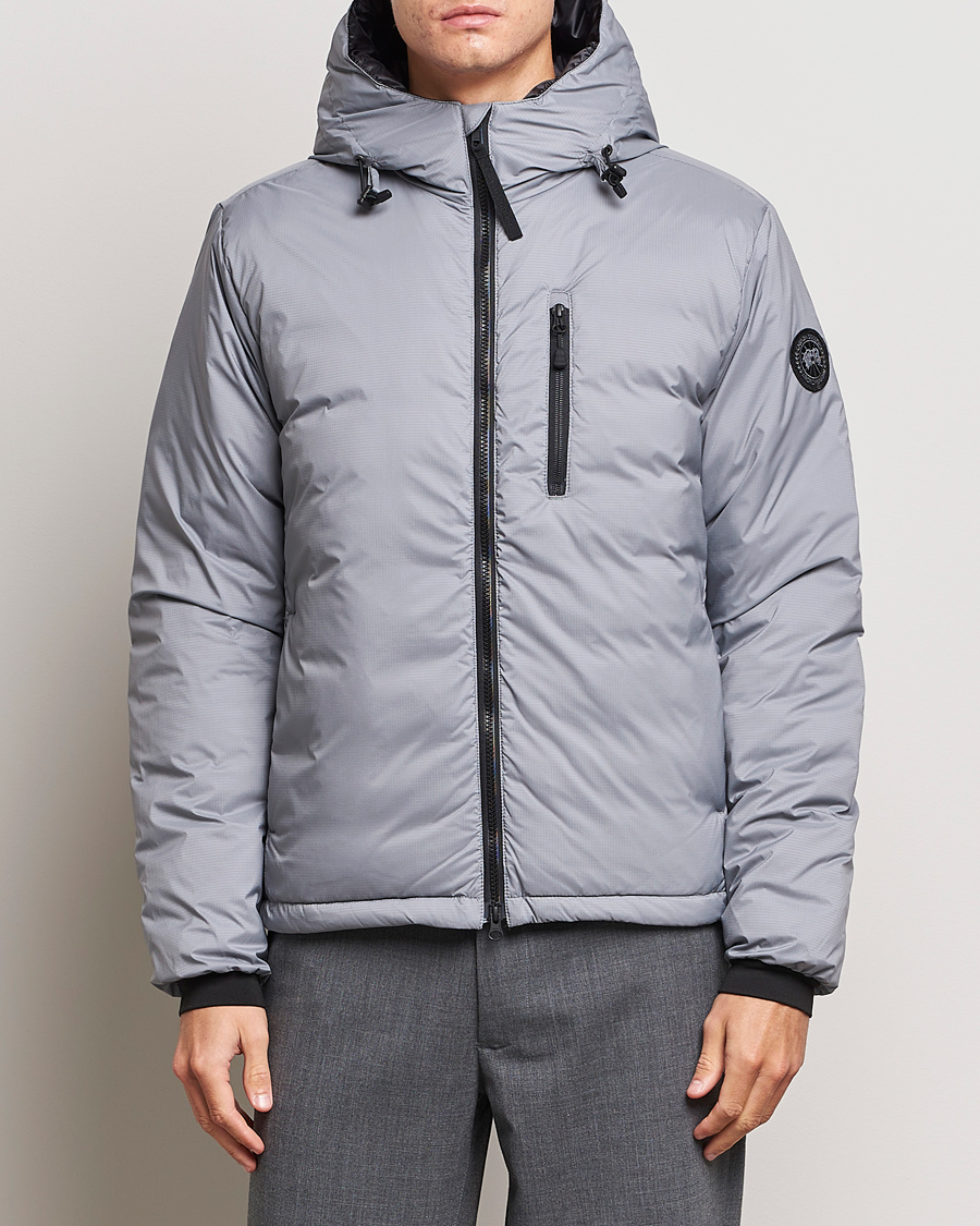 Men | Coats & Jackets | Canada Goose Black Label | Lodge Hoody Boulder Grey