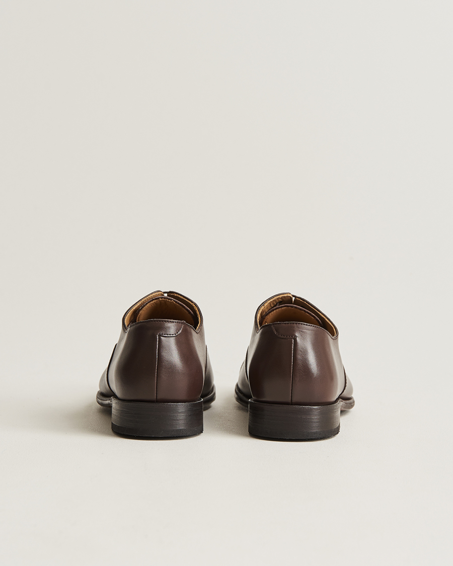 Men | Oxford Shoes | Myrqvist | Äppelviken Oxford Dark Brown Calf