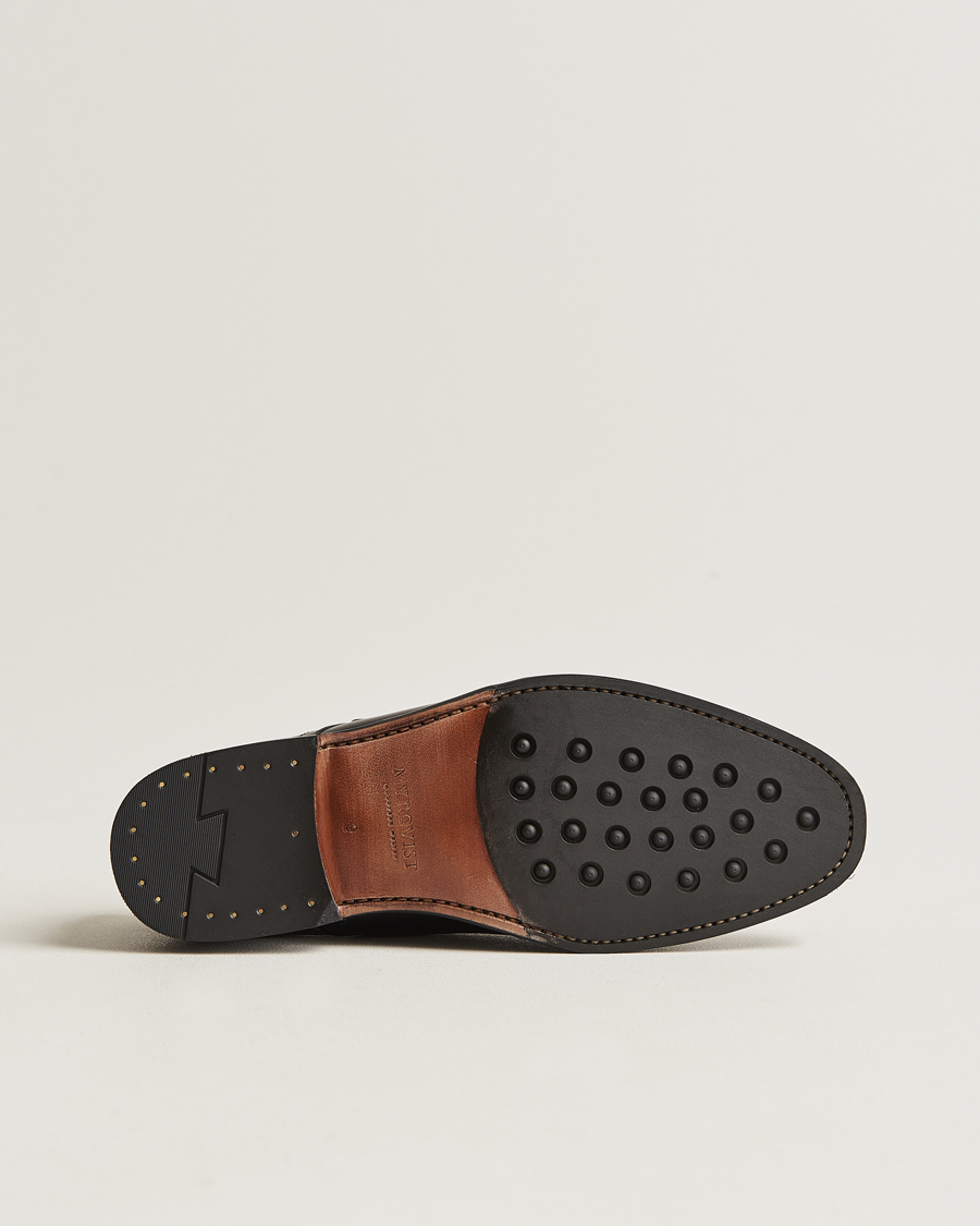 Men | Myrqvist Ålsten Double Monkstrap Black Calf | Myrqvist | Ålsten Double Monkstrap Black Calf