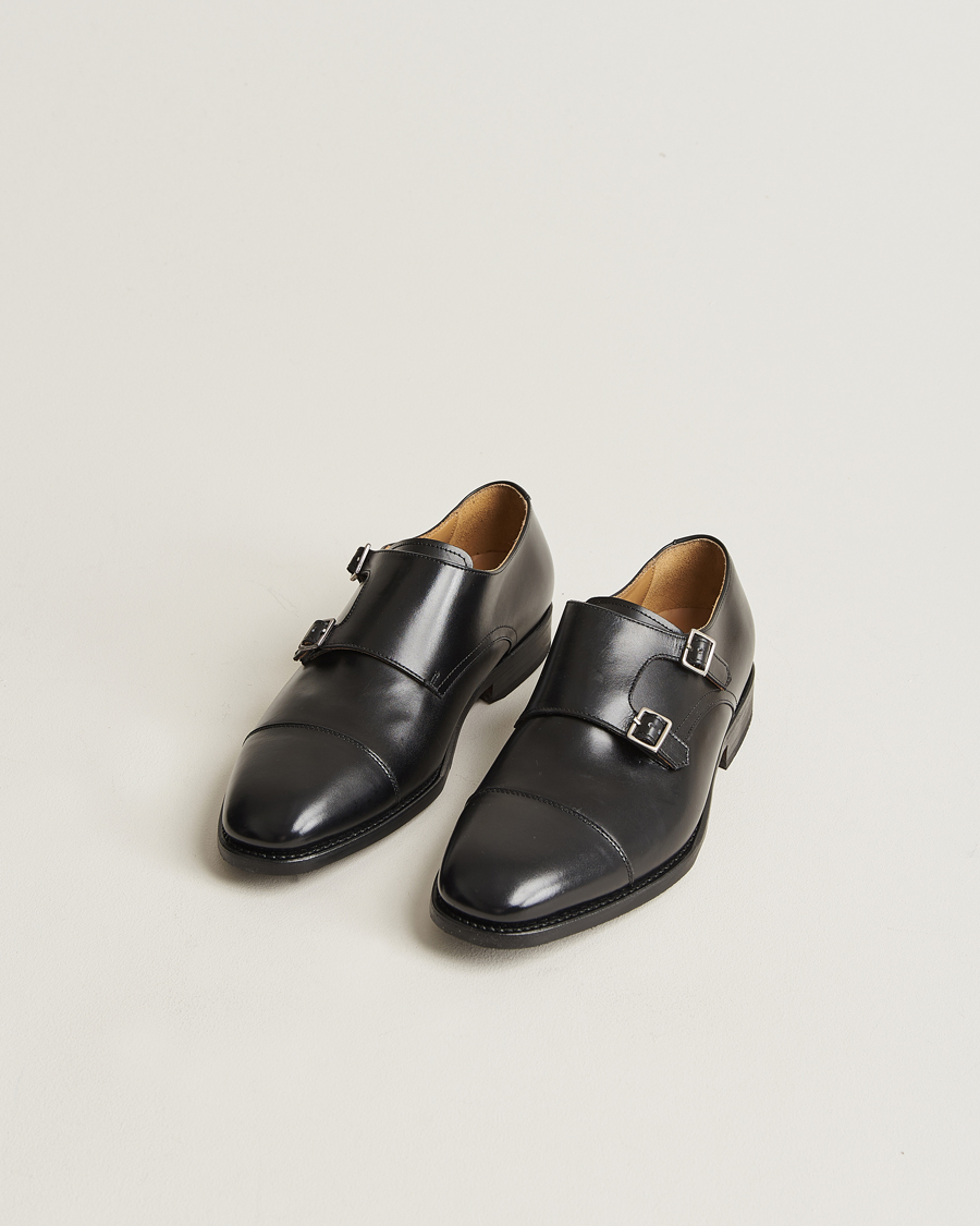 Men | Myrqvist Ålsten Double Monkstrap Black Calf | Myrqvist | Ålsten Double Monkstrap Black Calf