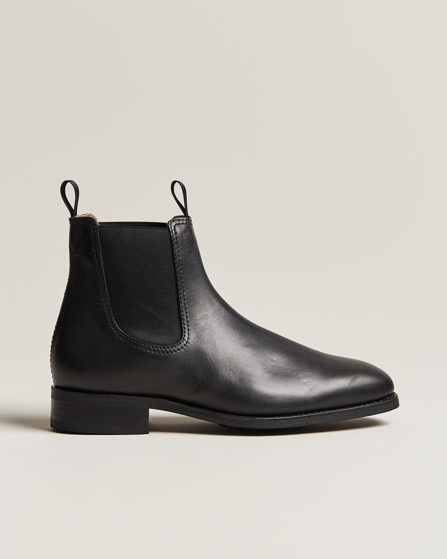 Men | Boots | Myrqvist | Granhult Chelsea Boot Black Calf