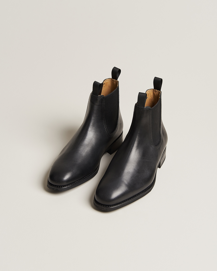 Men | Boots | Myrqvist | Granhult Chelsea Boot Black Calf