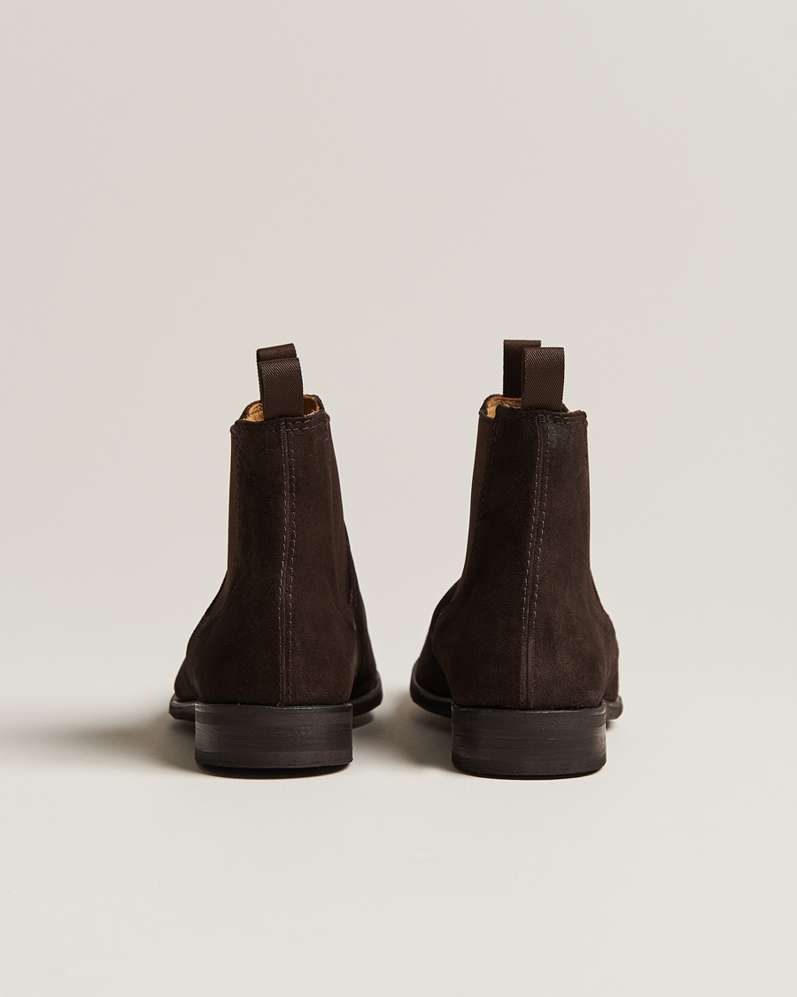 Men | Myrqvist Granhult Chelsea Boot Dark Brown Suede | Myrqvist | Granhult Chelsea Boot Dark Brown Suede