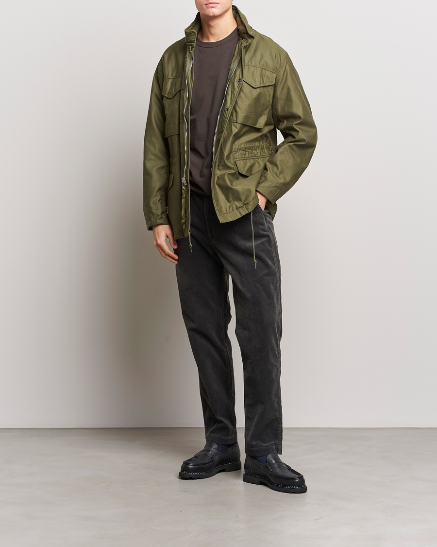 Men | Trousers | orSlow | New Yorker Pants Charcoal