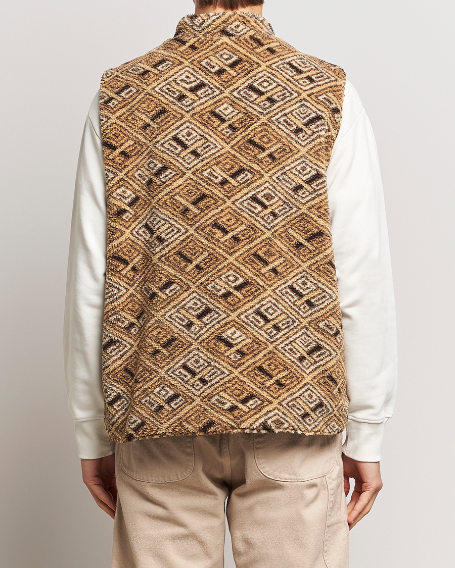 Men | Coats & Jackets | orSlow | Reversible Kuba Vest Army Green