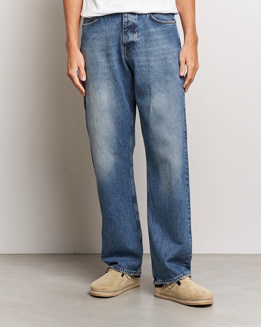 Men |  | Sunflower | Loose Jeans Mid Blue