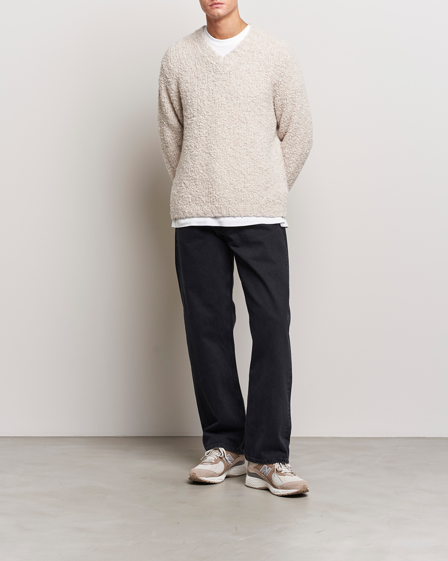 Men | Jeans | Sunflower | Loose Jeans Washed Black