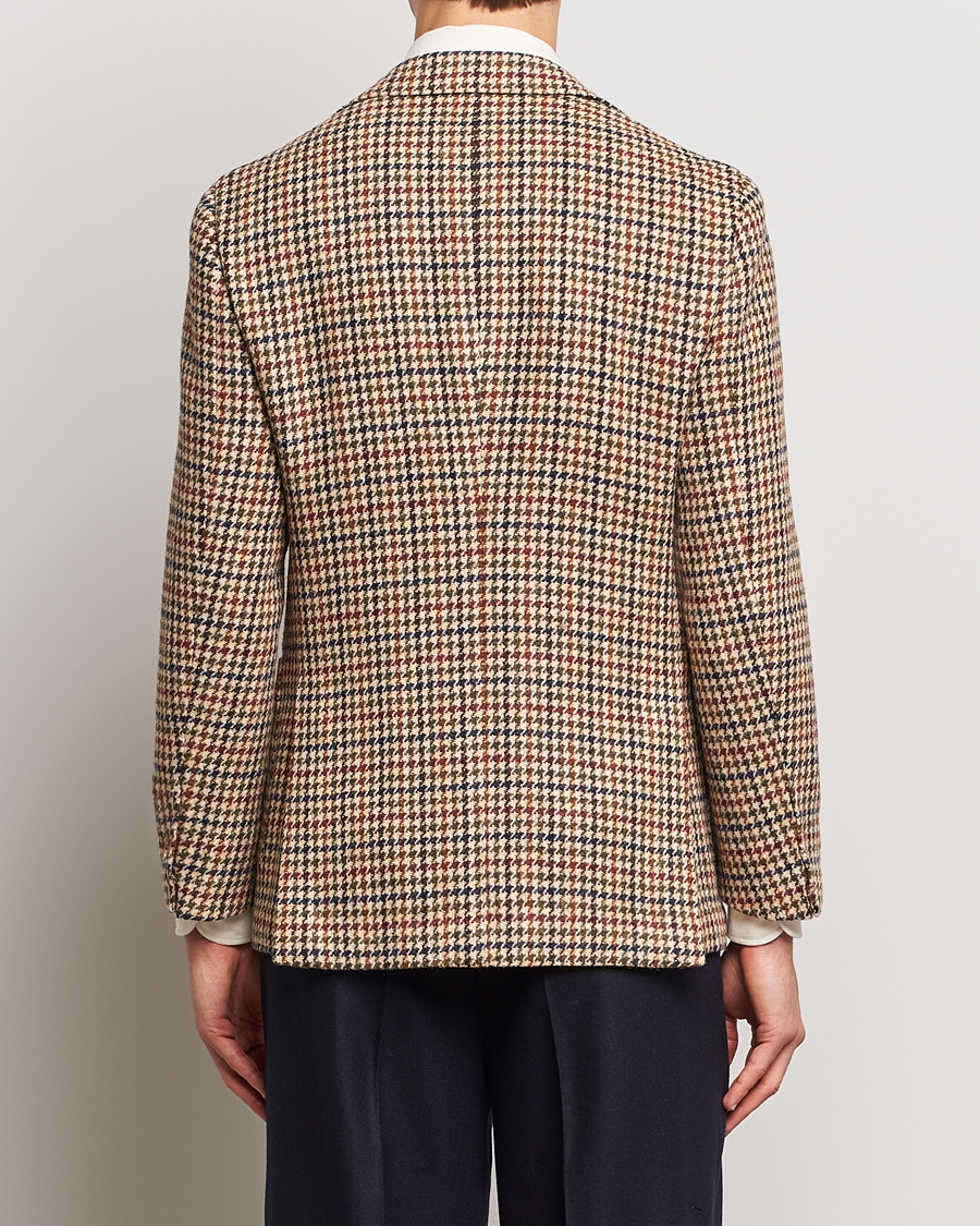 Men | Blazers | Beams F | Harris Tweed Gunclub Check Blazer Brown