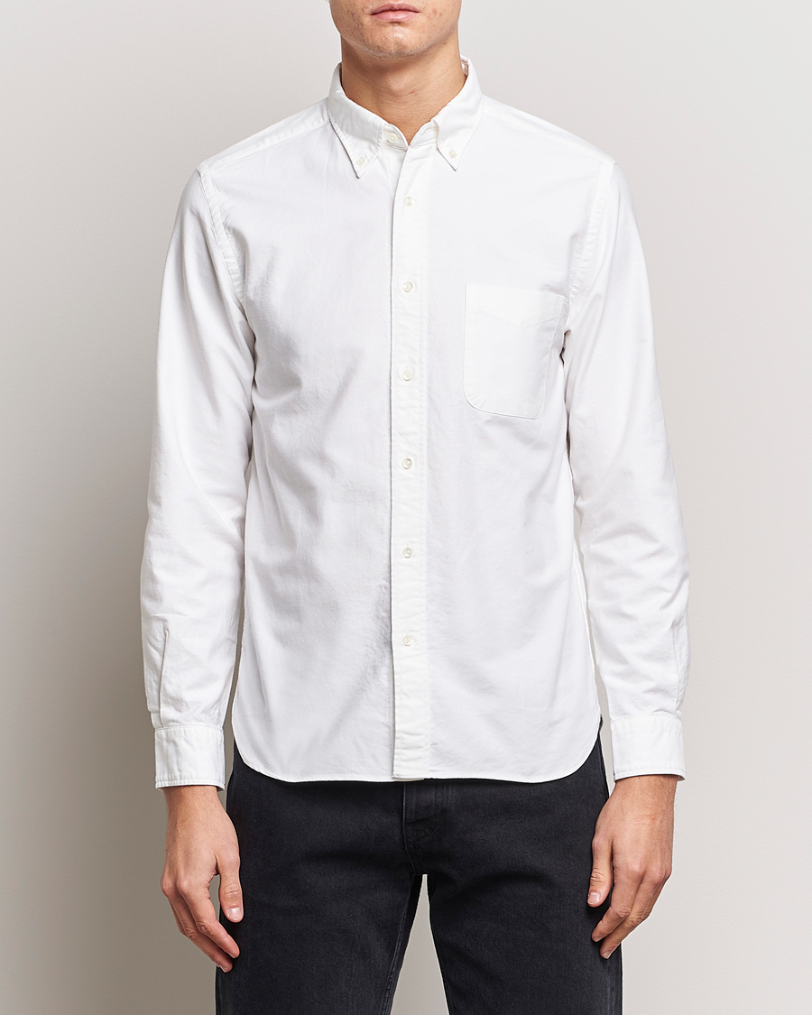 Men |  | BEAMS PLUS | Oxford Button Down Shirt White