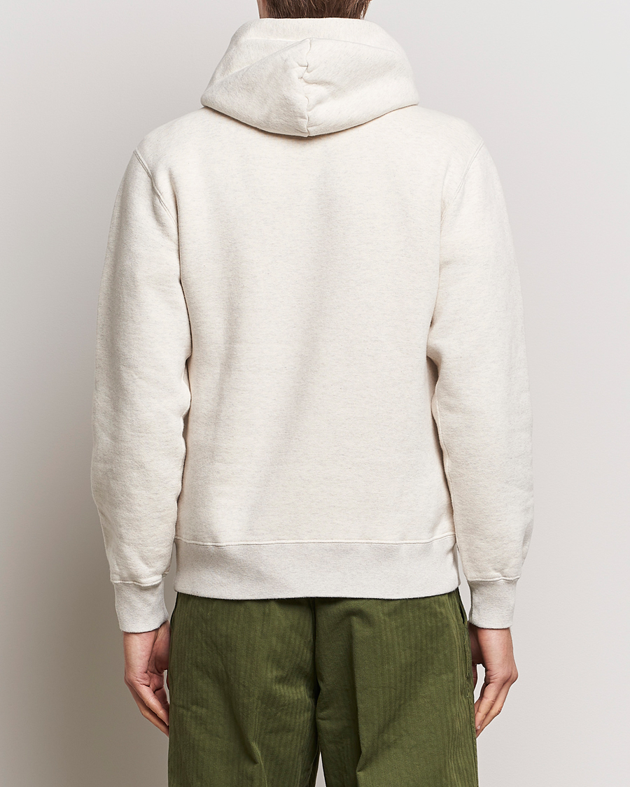 Men | Sweaters & Knitwear | BEAMS PLUS | Japanese Pullover Hoodie Off White