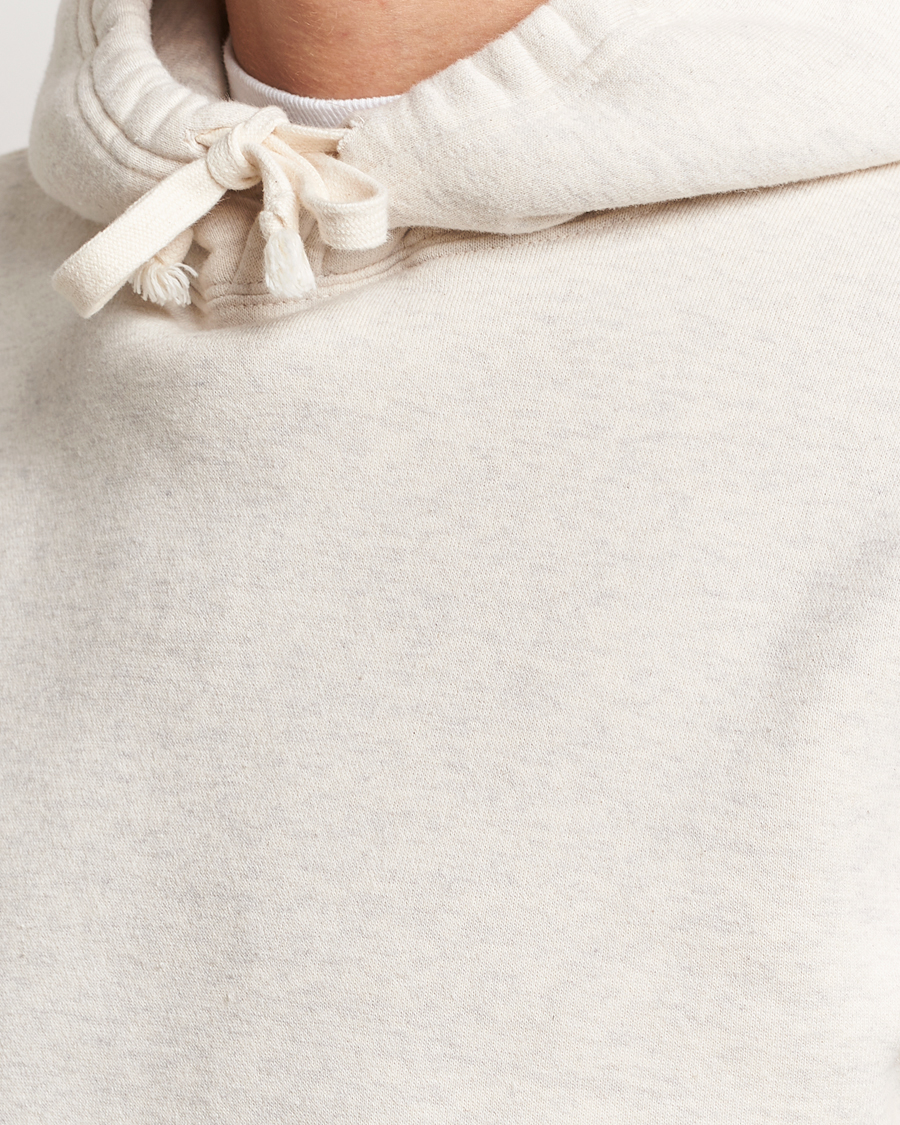 Men | Sweaters & Knitwear | BEAMS PLUS | Japanese Pullover Hoodie Off White