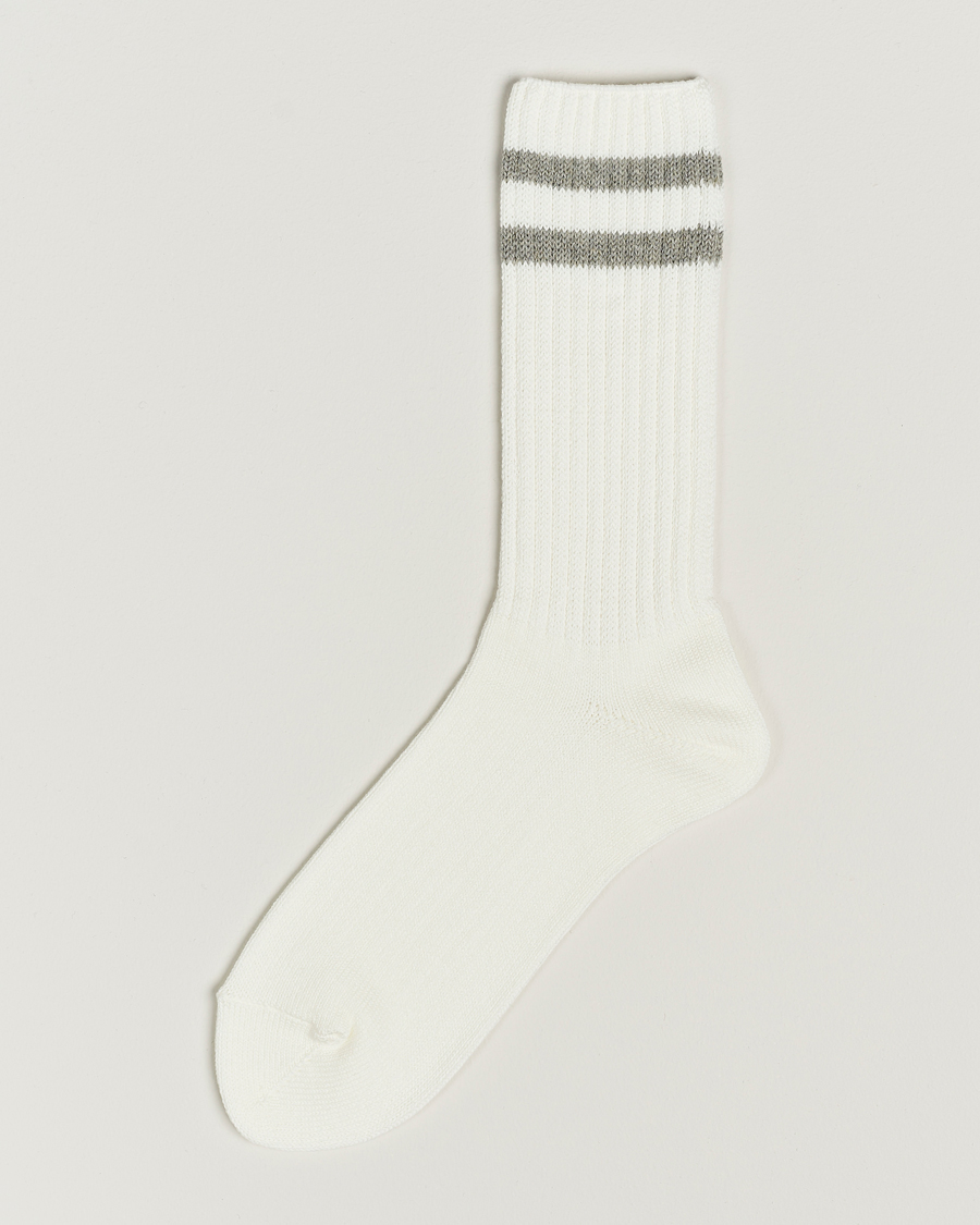 Men | Underwear & Socks | BEAMS PLUS | BEAMS PLUSSchool Boy SocksWhite/Grey