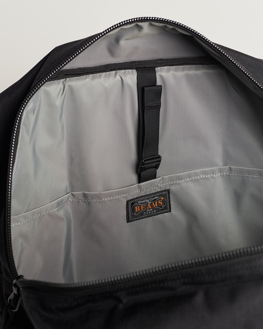 Men | BEAMS PLUS Flight Day Pack Black | BEAMS PLUS | Flight Day Pack Black