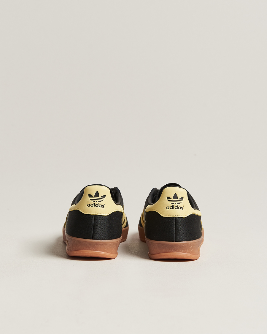 adidas Originals Gazelle Sneaker Black/Yellow at CareOfCarl.com adidas Originals Gazelle Sneaker Black/Yellow at CareOfCarl.com