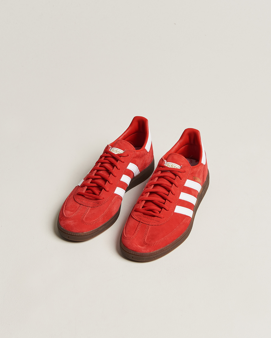 Men | Suede shoes | adidas Originals | Handball Spezial Sneaker Red/White