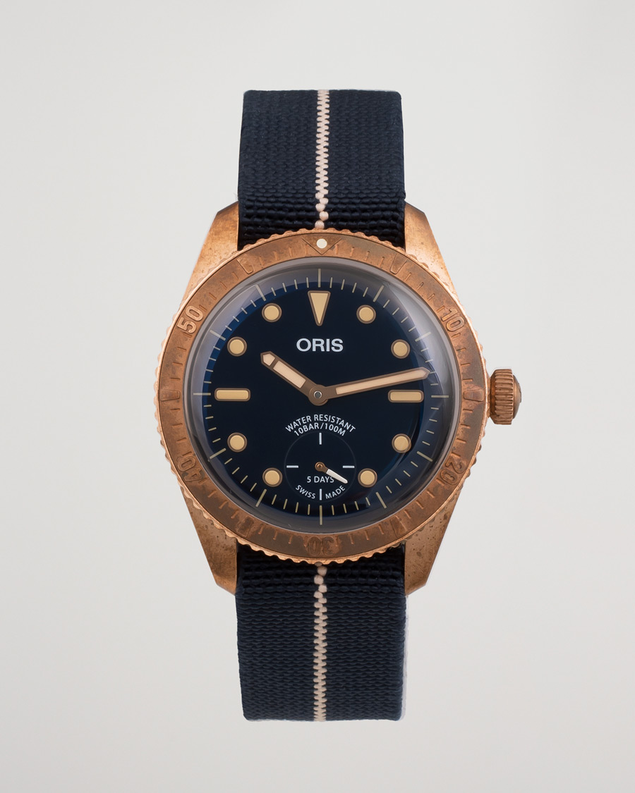 Men | Oris Pre-Owned Carl Brashear Calibre 401 Limited Edition Steel Blue | Oris Pre-Owned | Carl Brashear Calibre 401 Limited Edition Steel Blue