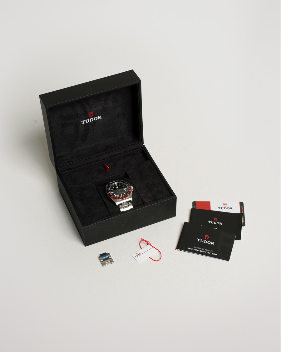 Men | Tudor Pre-Owned Black Bay GMT 79830 RB Steel Black | Tudor Pre-Owned | Black Bay GMT 79830 RB Steel Black