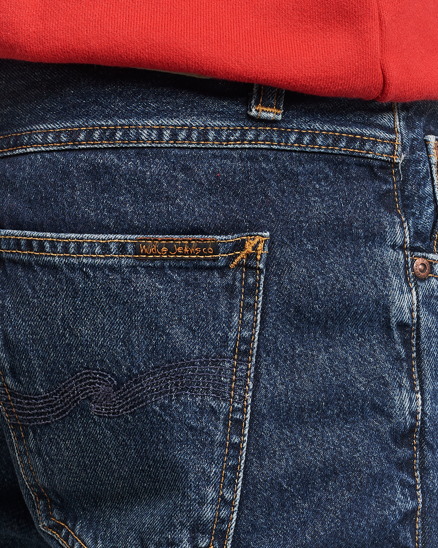 Men | Jeans | Nudie Jeans | Gritty Jackson Jeans Blue Soil