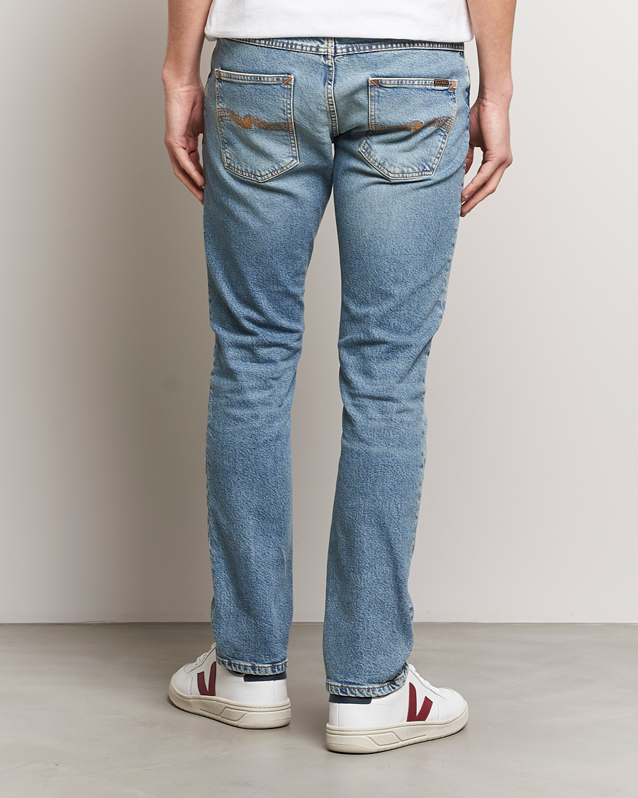 Nudie Jeans Grim Tim Jeans Blue Smoke at CareOfCarl.com