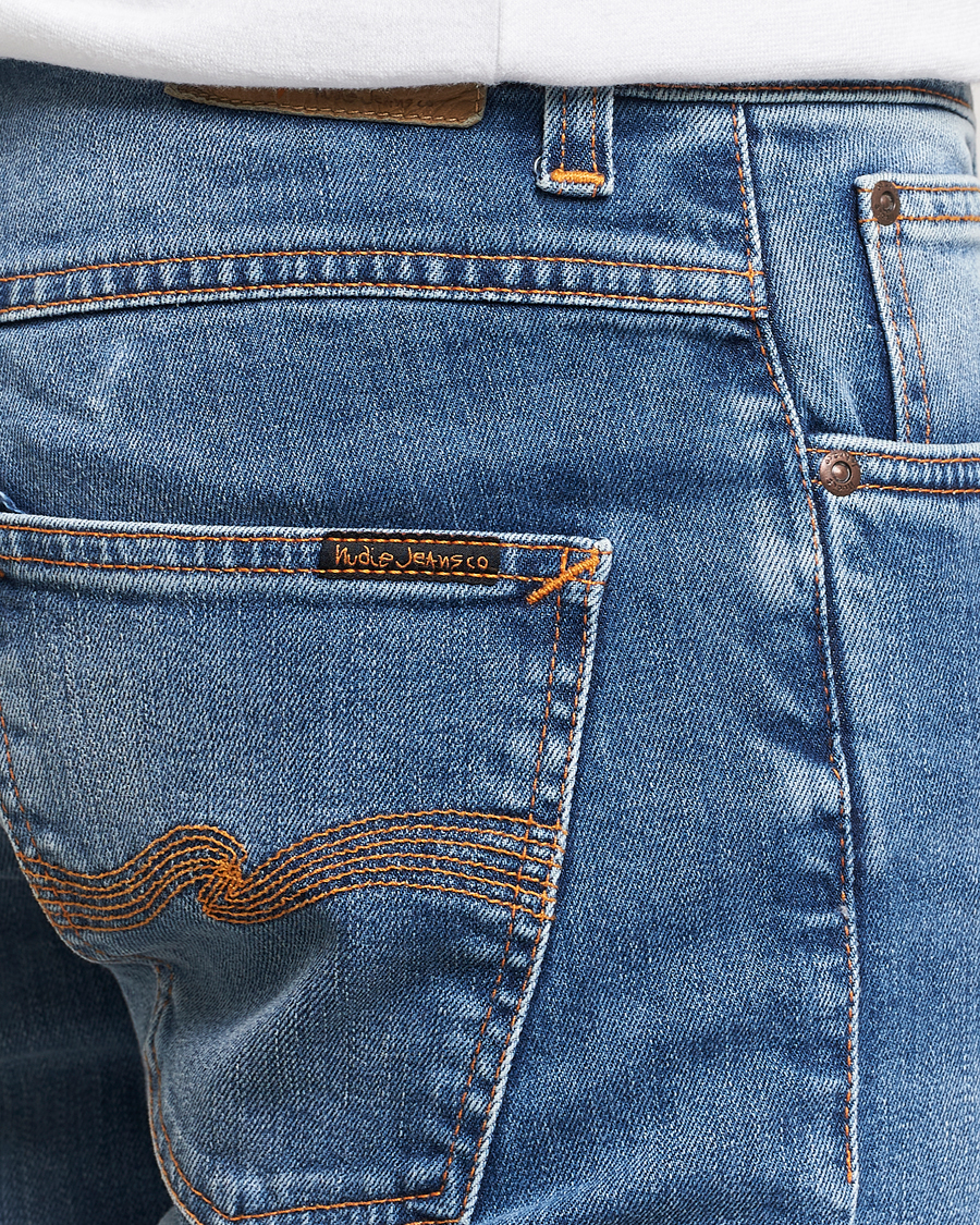 Nudie Jeans Grim Tim Jeans Shadow Blues at CareOfCarl.com