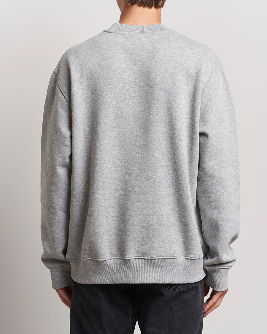 Men | Sweaters & Knitwear | Samsøe Samsøe | Norsbro Crew Neck Sweatshirt Grey Melange