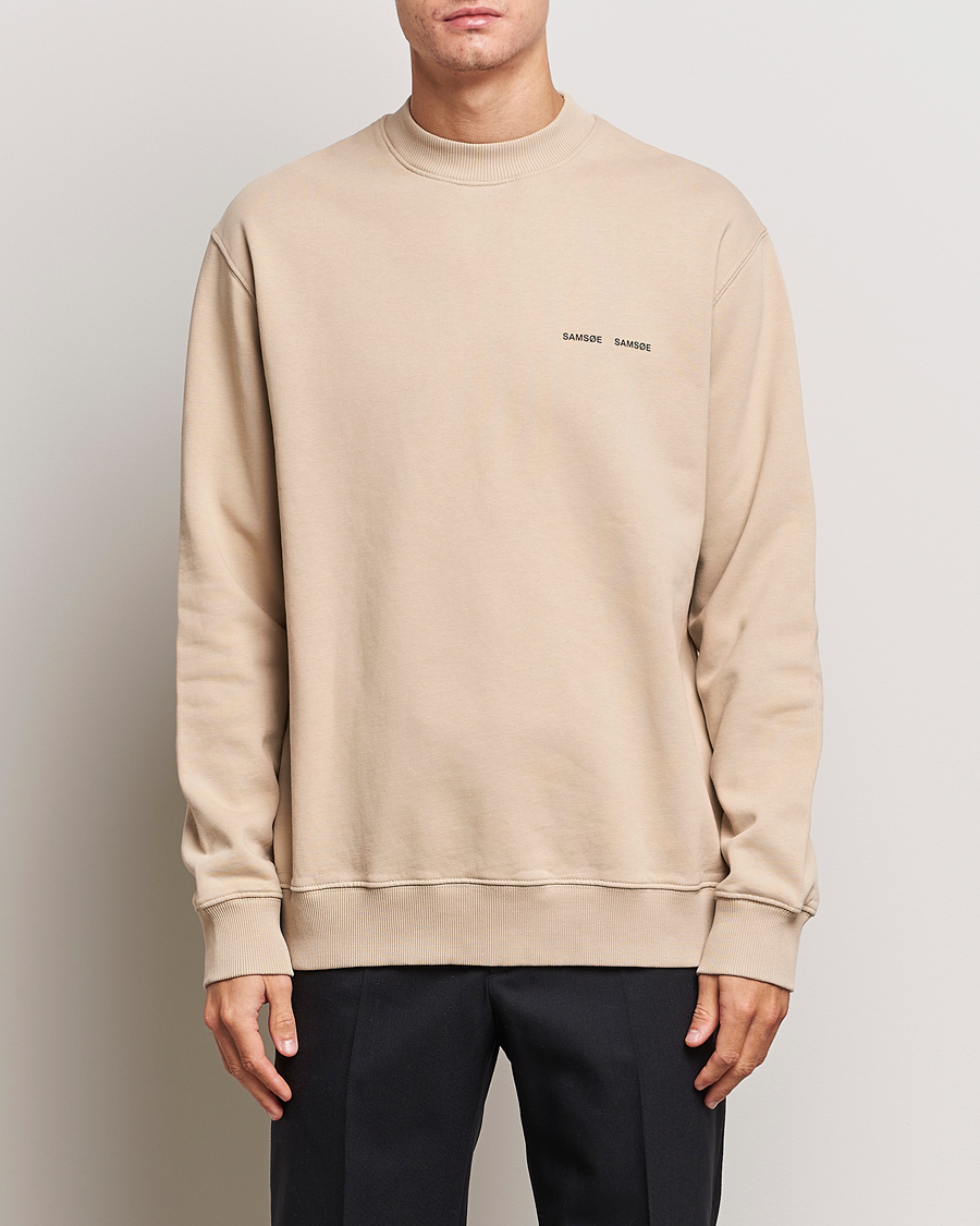 Men | Sweaters & Knitwear | Samsøe Samsøe | Norsbro Crew Neck Sweatshirt Pure Cashmere