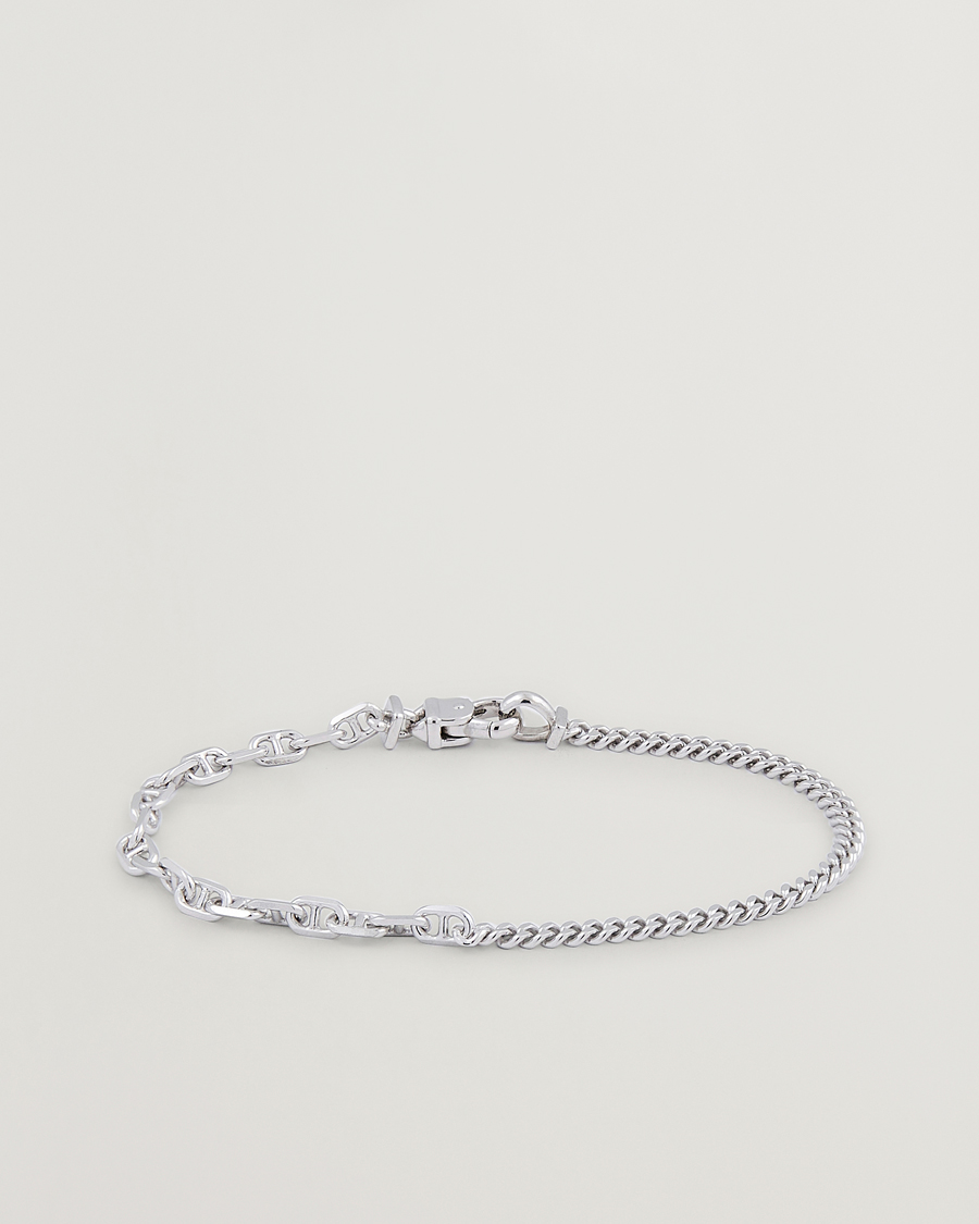 Tom Wood Rue Bracelet Silver at CareOfCarl.com