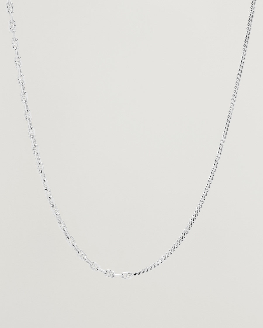 Men | Jewellery | Tom Wood | Rue Chain Necklace Silver