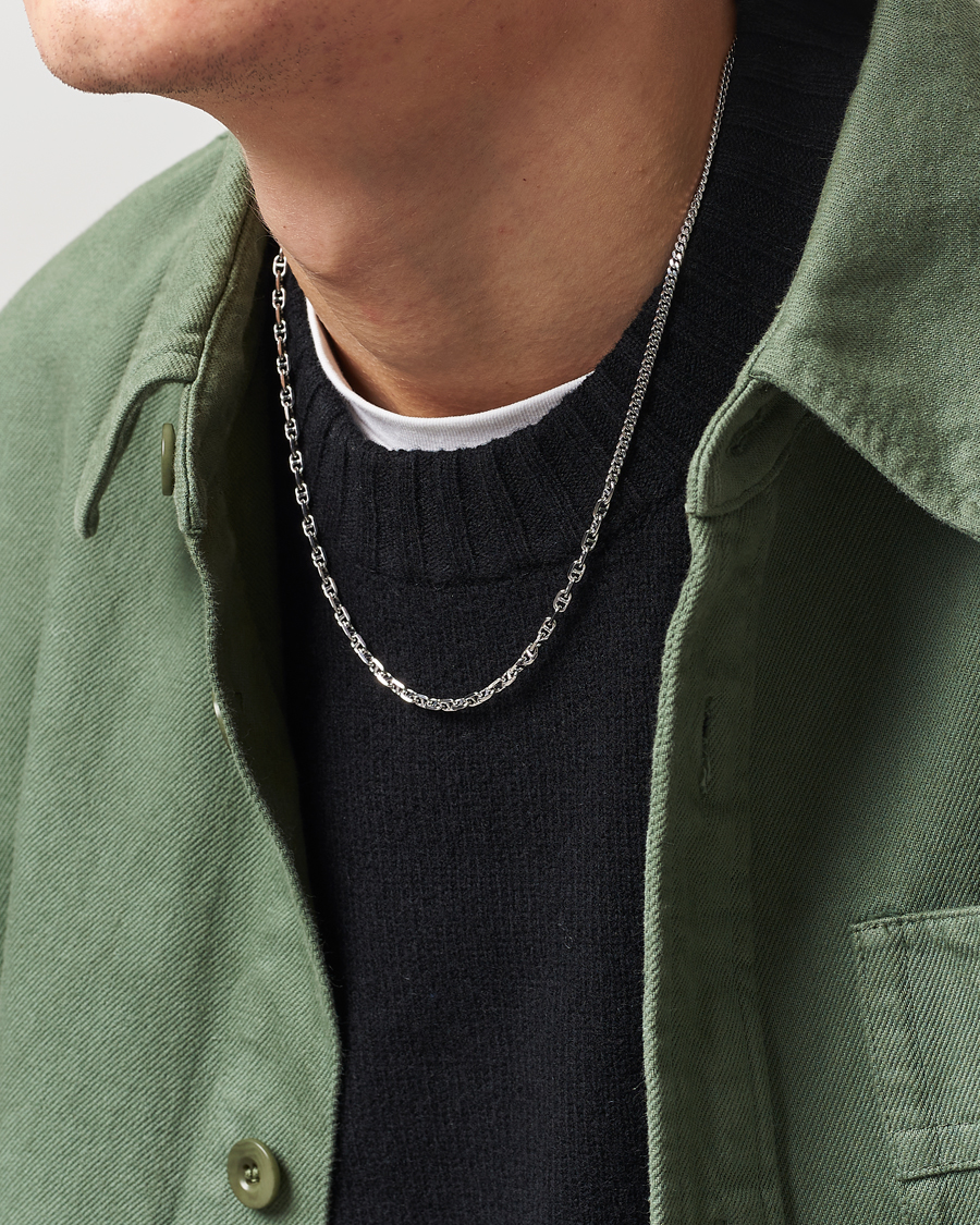 Men | Necklace | Tom Wood | Rue Chain Silver