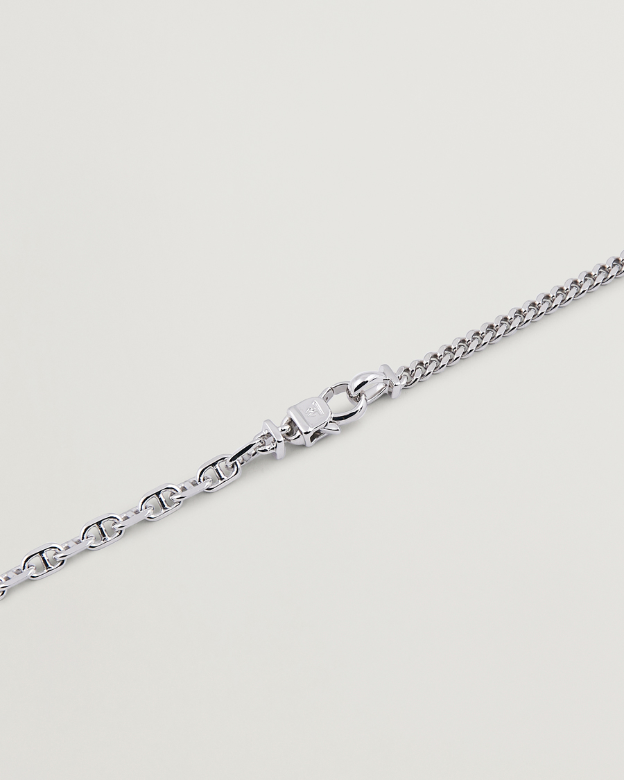 Men | Jewellery | Tom Wood | Rue Chain Necklace Silver