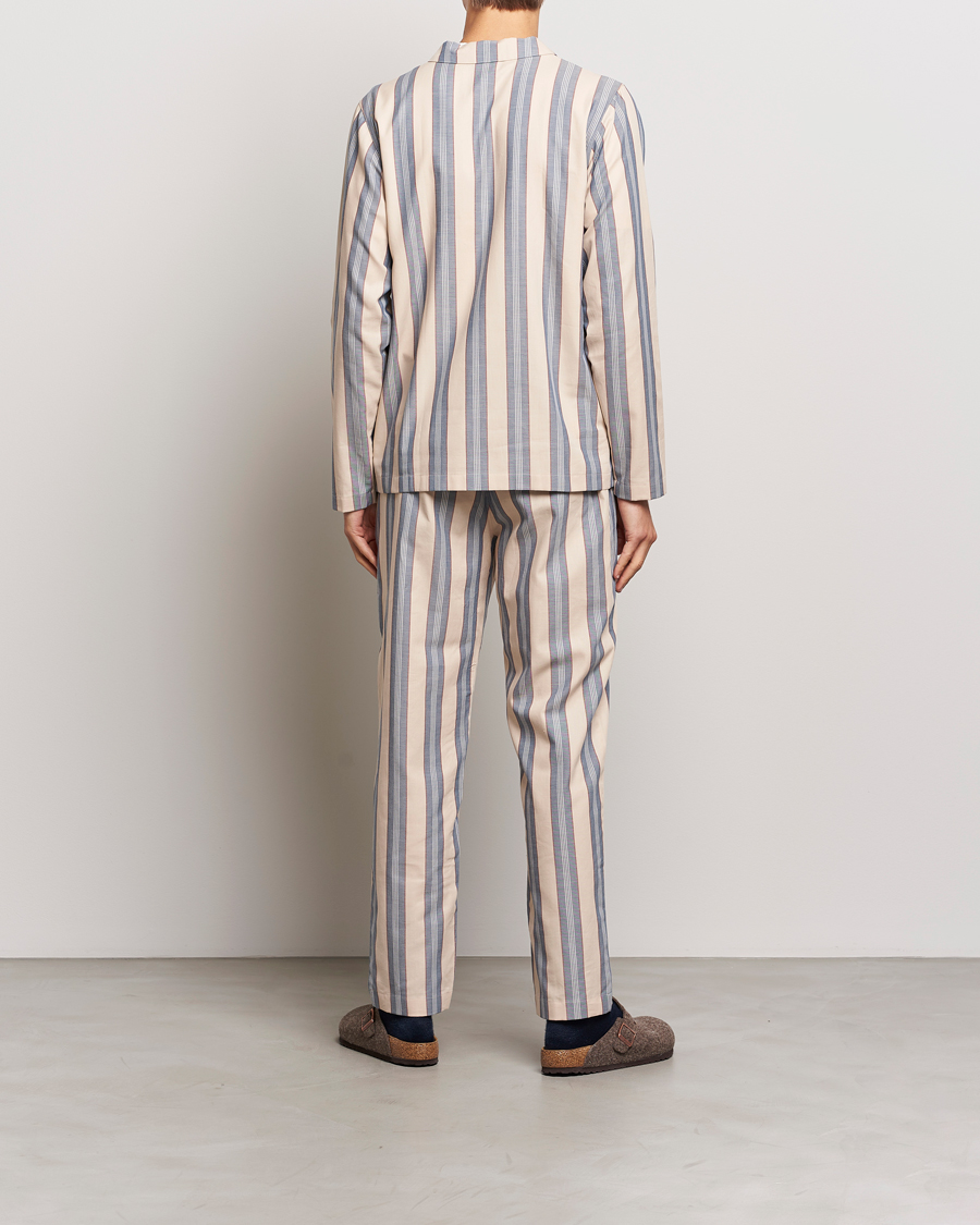 Men |  | Nufferton | Uno Old School Pyjama Set Beige/Blue