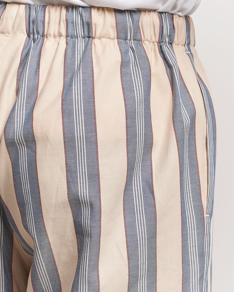 Men | Pyjamas & Robes | Nufferton | Uno Old School Pyjama Set Beige/Blue