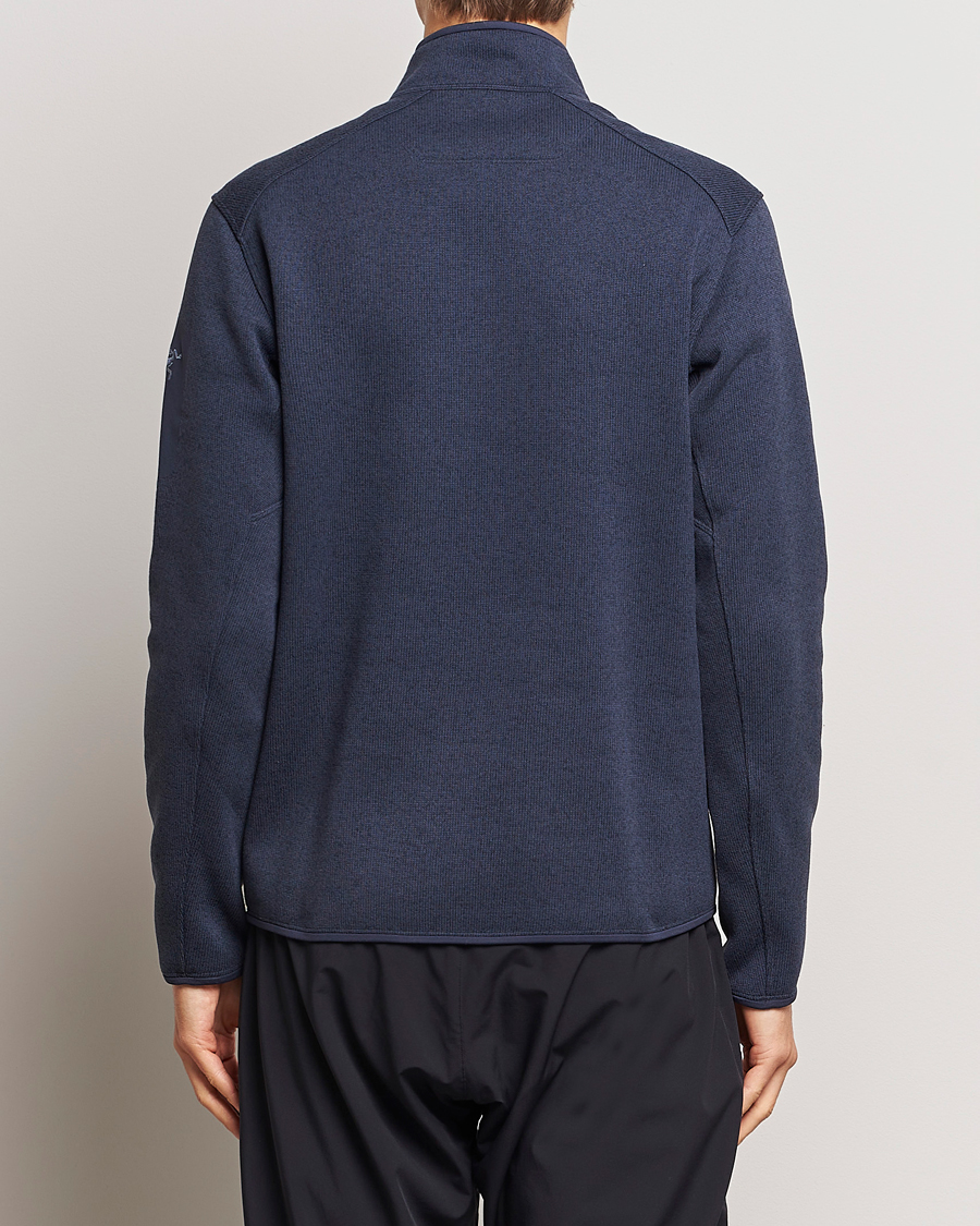 Men | Sweaters & Knitwear | Arc'teryx | Covert Half-Zip Black Sapphire Heather