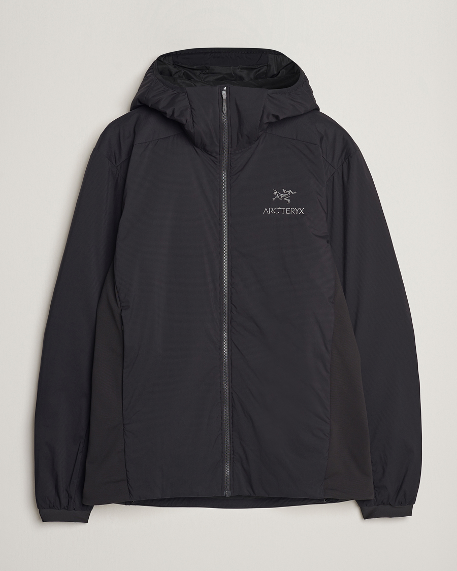 Arc'teryx Atom Hooded Jacket Black at CareOfCarl.com