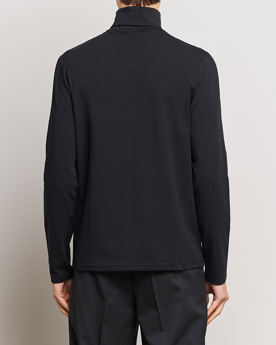 Men | Sweaters & Knitwear | Filippa K | 93 Turtleneck Tee Black